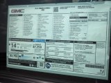 2014 GMC Yukon XL Denali AWD Window Sticker