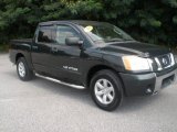 2009 Galaxy Black Nissan Titan SE Crew Cab #85120303