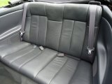 2001 Toyota Solara SLE V6 Convertible Rear Seat