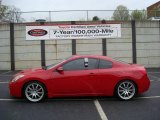 2008 Code Red Metallic Nissan Altima 3.5 SE Coupe #8498064