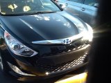 2012 Black Onyx Pearl Hyundai Sonata Hybrid #85120167