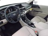 2013 Honda Accord Touring Sedan Ivory Interior