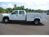 2014 Chevrolet Silverado 3500HD WT Crew Cab Utility Truck Exterior