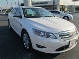 2011 White Platinum Tri-Coat Ford Taurus Limited #85184365