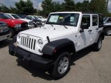 Bright White Jeep Wrangler Unlimited in 2014