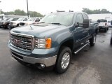 2013 Stealth Gray Metallic GMC Sierra 2500HD SLE Extended Cab 4x4 #85184727