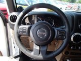 2014 Jeep Wrangler Unlimited Sahara 4x4 Steering Wheel