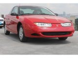 2001 Bright Red Saturn S Series SC1 Coupe #85184814