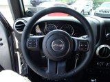 2014 Jeep Wrangler Unlimited Sahara 4x4 Steering Wheel