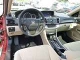2014 Honda Accord EX Sedan Ivory Interior