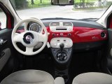 2012 Fiat 500 Lounge Dashboard