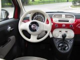 2012 Fiat 500 Lounge Dashboard