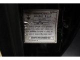 2008 Maserati Quattroporte Executive GT Info Tag