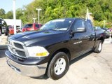 2011 Brilliant Black Crystal Pearl Dodge Ram 1500 SLT Quad Cab 4x4 #85184678