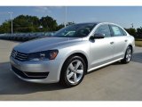 2014 Reflex Silver Metallic Volkswagen Passat 2.5L SE #85230898