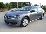 2014 Platinum Gray Metallic Volkswagen Passat 2.5L Wolfsburg Edition #85230895