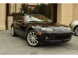 2008 Brilliant Black Mazda MX-5 Miata Grand Touring Roadster #85250715