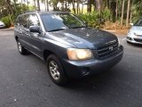 2003 Bluestone Metallic Toyota Highlander V6 #85254632