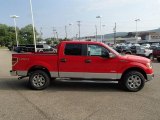 2013 Race Red Ford F150 XLT SuperCrew 4x4 #85254687