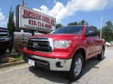 Radiant Red Toyota Tundra in 2013