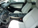 2014 Lexus IS 250 AWD Light Gray Interior