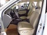 2014 Audi Q5 2.0 TFSI quattro Hybrid Pistachio Beige Interior