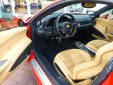 2012 Ferrari 458 Italia Beige Interior