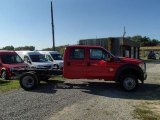 2014 Vermillion Red Ford F550 Super Duty XL Crew Cab 4x4 Chassis #85309712