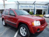 2005 Inferno Red Crystal Pearl Jeep Grand Cherokee Laredo #85309704