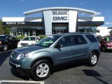 2009 Silver Green Metallic GMC Acadia SLE #85310001