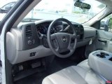 2013 Chevrolet Silverado 2500HD Work Truck Regular Cab 4x4 Stake Truck Dark Titanium Interior