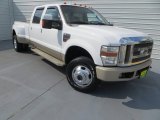 2008 Oxford White Ford F350 Super Duty King Ranch Crew Cab 4x4 Dually #85310039
