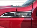 2014 Ford F350 Super Duty Lariat Crew Cab 4x4 Dually Marks and Logos