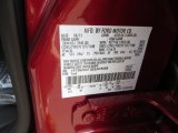 2014 F350 Super Duty Color Code for Ruby Red Metallic - Color Code: RR