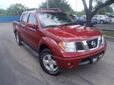 Red Brawn Nissan Frontier in 2007