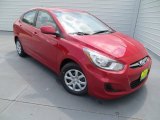 2013 Boston Red Hyundai Accent GLS 4 Door #85356405