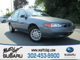 1999 Graphite Blue Metallic Ford Escort SE Sedan #85356503