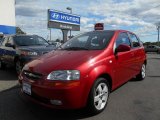 2007 Sport Red Chevrolet Aveo 5 LS Hatchback #85356811