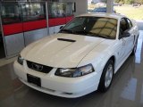 2002 Oxford White Ford Mustang V6 Coupe #85356601