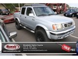 2000 Silver Ice Nissan Frontier XE Crew Cab 4x4 #85356069