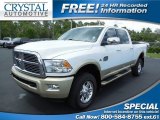 2012 Bright White Dodge Ram 2500 HD Laramie Longhorn Crew Cab 4x4 #85356652