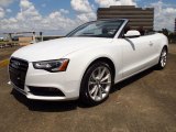 Glacier White Metallic Audi A5 in 2014