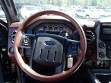 2014 Ford F350 Super Duty King Ranch Crew Cab 4x4 Dually Steering Wheel