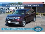 2010 Dark Cherry Pearl Acura MDX  #85410246