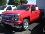 2014 Victory Red Chevrolet Silverado 1500 LT Double Cab 4x4 #85410443