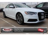 2014 Ibis White Audi A6 3.0T quattro Sedan #85410099