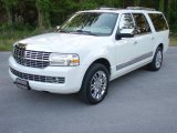 2008 White Suede Metallic Lincoln Navigator L Elite #8542876