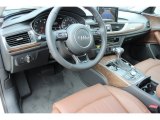 2014 Audi A6 3.0T quattro Sedan Nougat Brown Interior