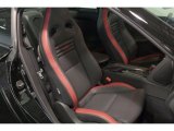 2012 Nissan GT-R Black Edition Front Seat