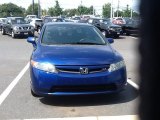 2007 Fiji Blue Metallic Honda Civic Si Sedan #85410198